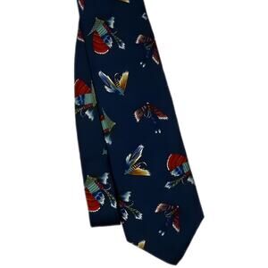 Lands' End Fishing Lures Handsewn Silk Men's Tie
